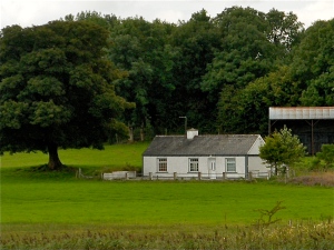 typisch ierse cottage co Mayo west ierland